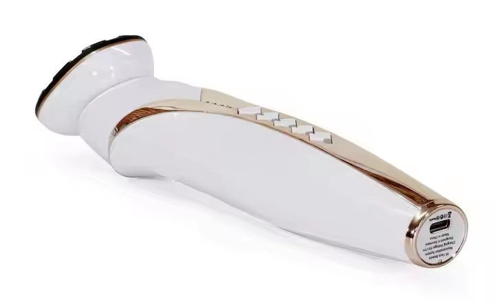 Mini Facial Mesotherapy Electroporation RF Radio Frequency LED Photon Face Lifting Device