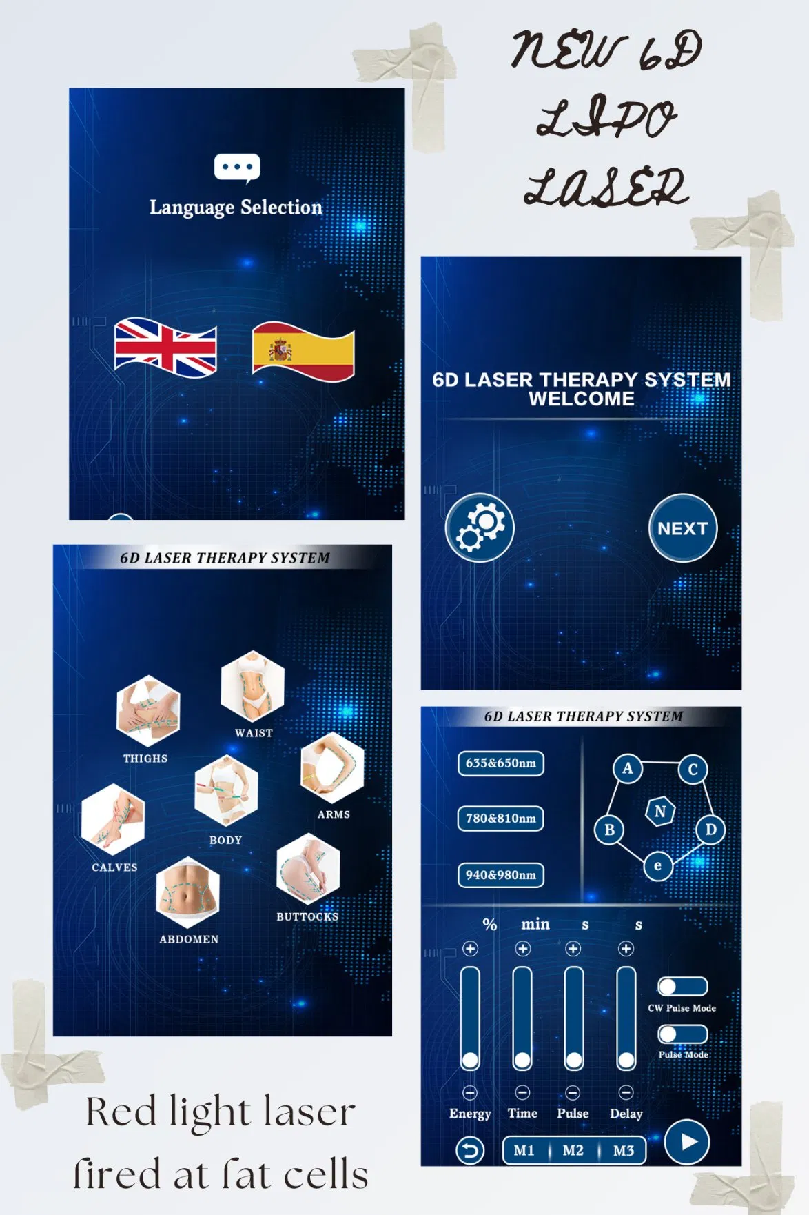 Home Use Fat Remove Body Slimming Skin Tightening Machine for Home SPA Salon Use Machine