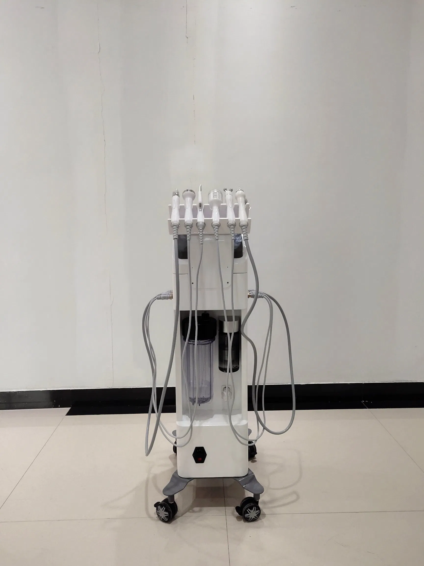 6 in 1 H2O2 Hydra Oxygen Jet Peel Skin Care Facial Cleaning Hydro Dermabrasion Skin Rejuvenation Beauty Device