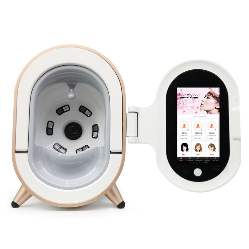 Best Selling Smart Skin Analyzer Client Management Facial Skin Analyzer Device for Beauty SPA