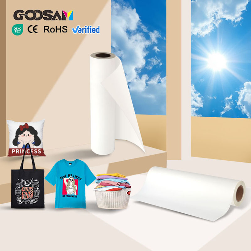 Hot Peel Cold Peel Double Single Side Printing 75 Micron 30 33 60 Cm 60cm 60cm*100m Dtf Pet Film Roll for Heat Transfer Printer