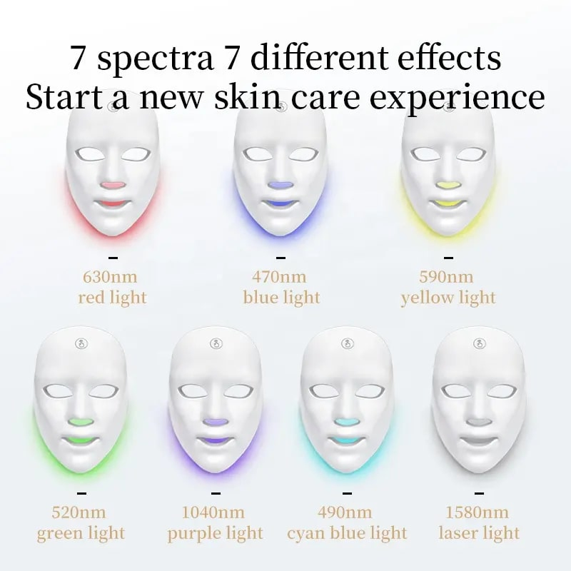 Cheap Wrinkle Skin Care Device Red LED Light Therapy Face Mask Beauty Products with Red Light Newest Facial Mask