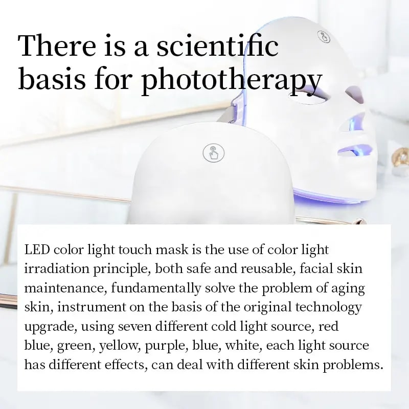 Cheap Wrinkle Skin Care Device Red LED Light Therapy Face Mask Beauty Products with Red Light Newest Facial Mask