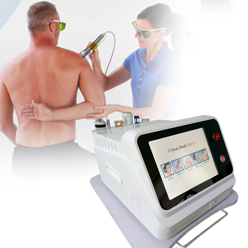 Pain Relief Physiotherapy Laser 980 Nm Home Use Heat Physiotherapy Joint Inflamation Reduce Machine Skin Rejuvenation Eczema and Herpes Treatment