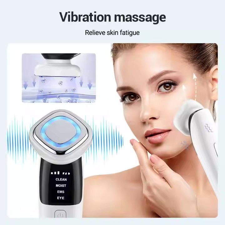 Anti Aging Skin Care LED Photon Microcurrent Facial Eye Lifting Massager Face Lift Beauty Device