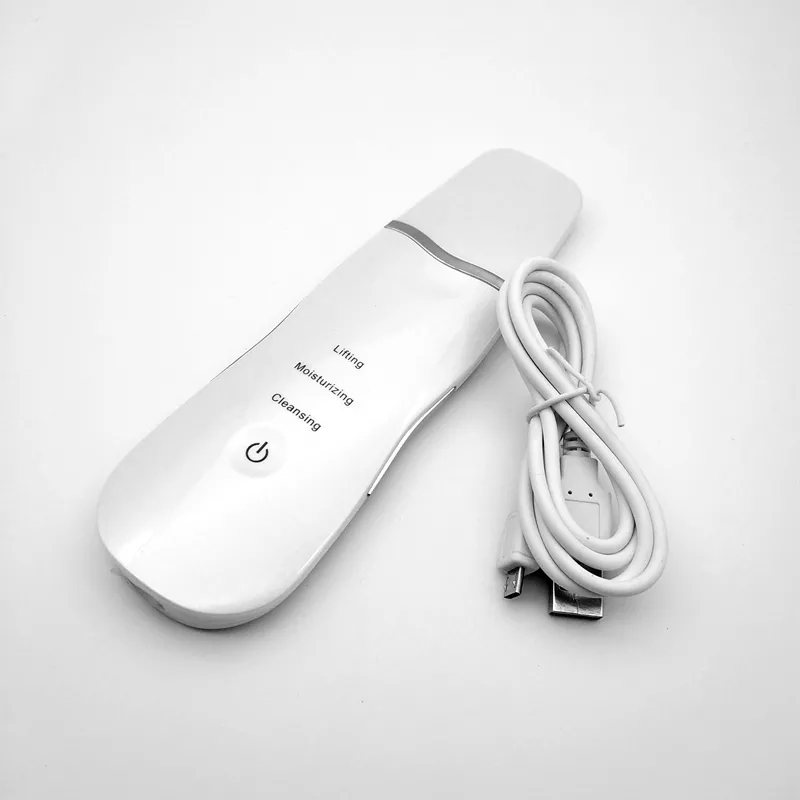 Pore Clean Exfoliator Ultrasonic Beauty Device Skin Scrubber for Home and Salon