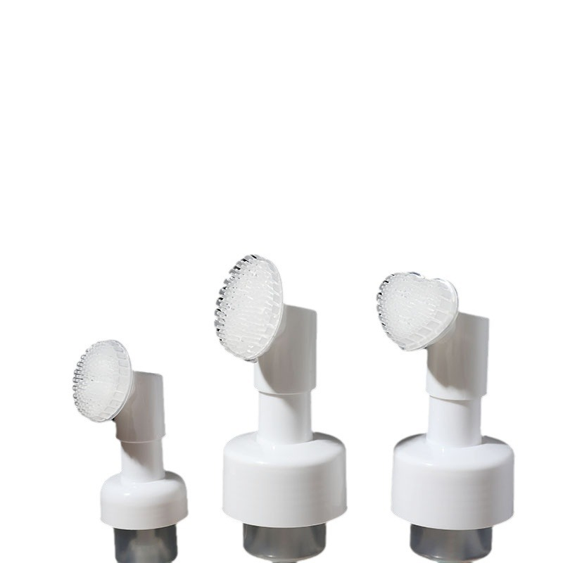 Silicone Facial Cleansing Brush Head Soft Silicone Face Wash Brush for Deep Pore Cleaning &amp; Exfoliating