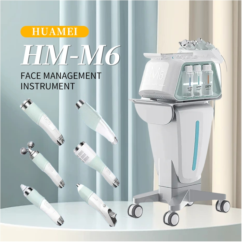 High Quality M6 Multi-Function Hydro Dermabrasion Water Skin Peel Facial Skin Care Beauty Machine Discount Price
