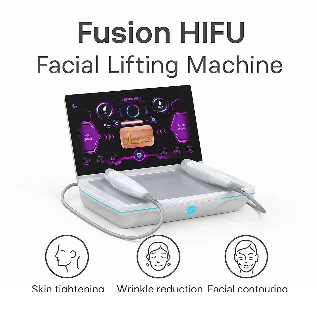 CE Approved Fusion Hifu Device for Non-Surgical Skin Tightening