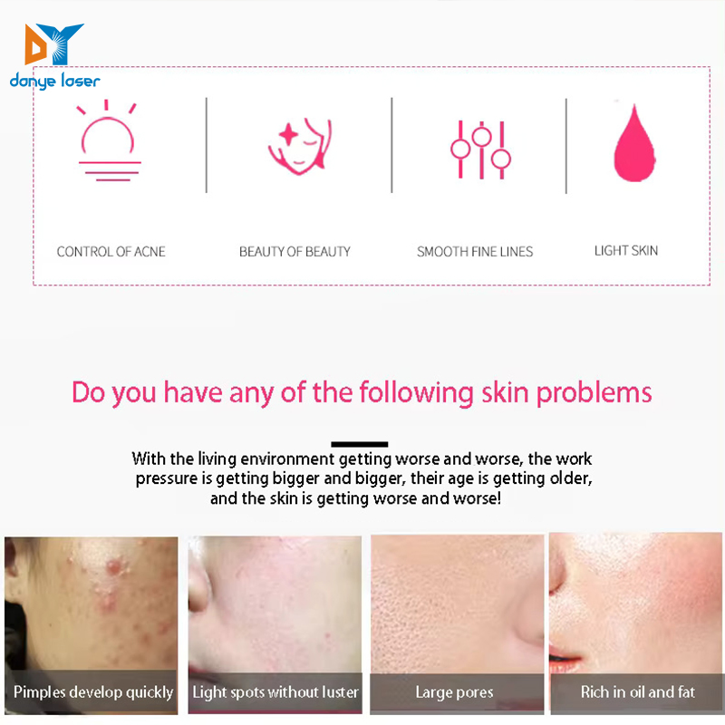 Hot Sale Facial Skin Beauty 7 Colors LED Face Light Therapy Device