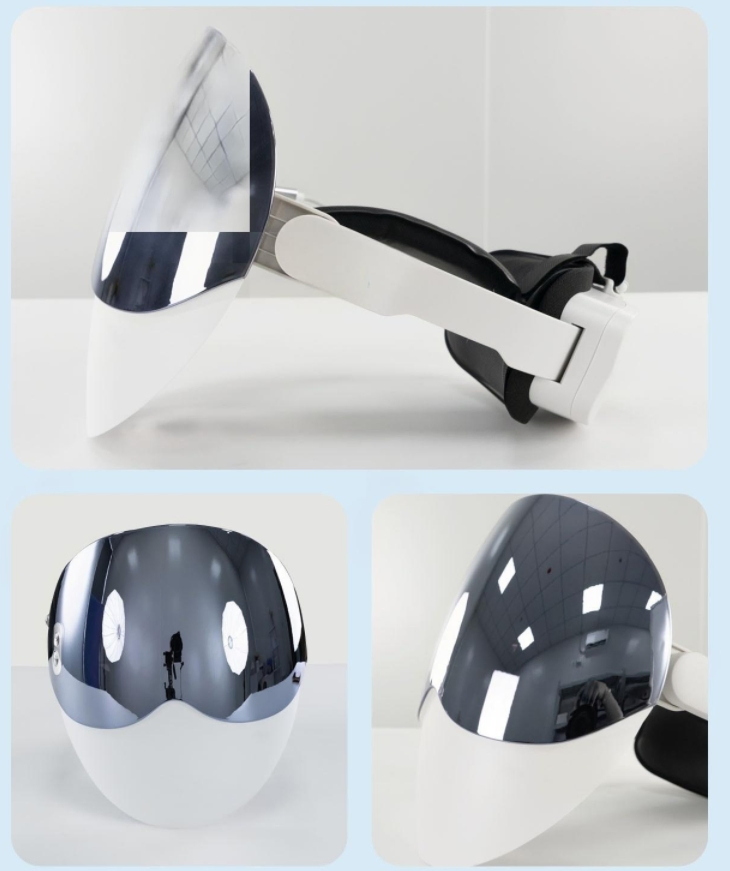 Factory 7 Color IR Wireless Infrared Red Light Therapy Facial Treatment Device PDT LED Face Mask 396 Bulbs Red Light Therapy LED Light Face