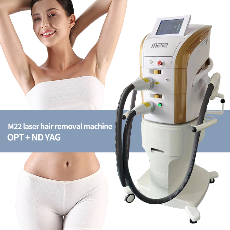 M22 Multi-Functio M22 IPL Machine Desktop Beauty Machine for Skin Care Tattoo Remover &amp; Skin Rejuvenation Machine for Home Laser Hair Removal Machine