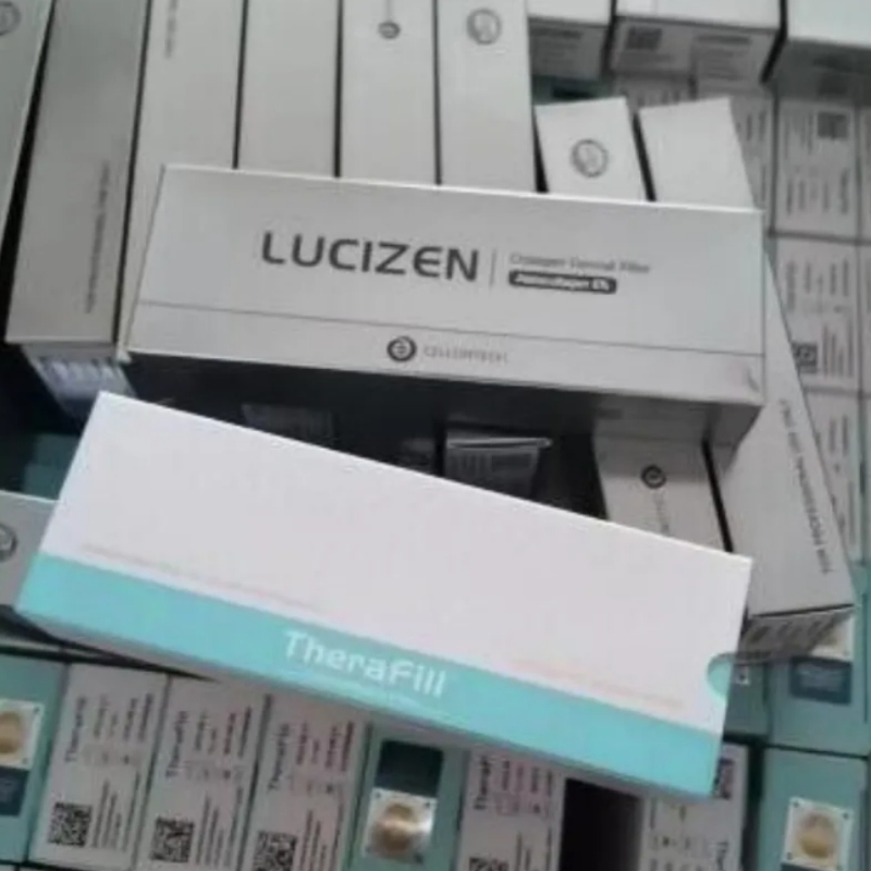 High-Quality Hyaluronic Acid Gel Lucizen Injection Improves Skin Dimpling, Wrinkle Removal, Anti-Aging, and Face Lifting