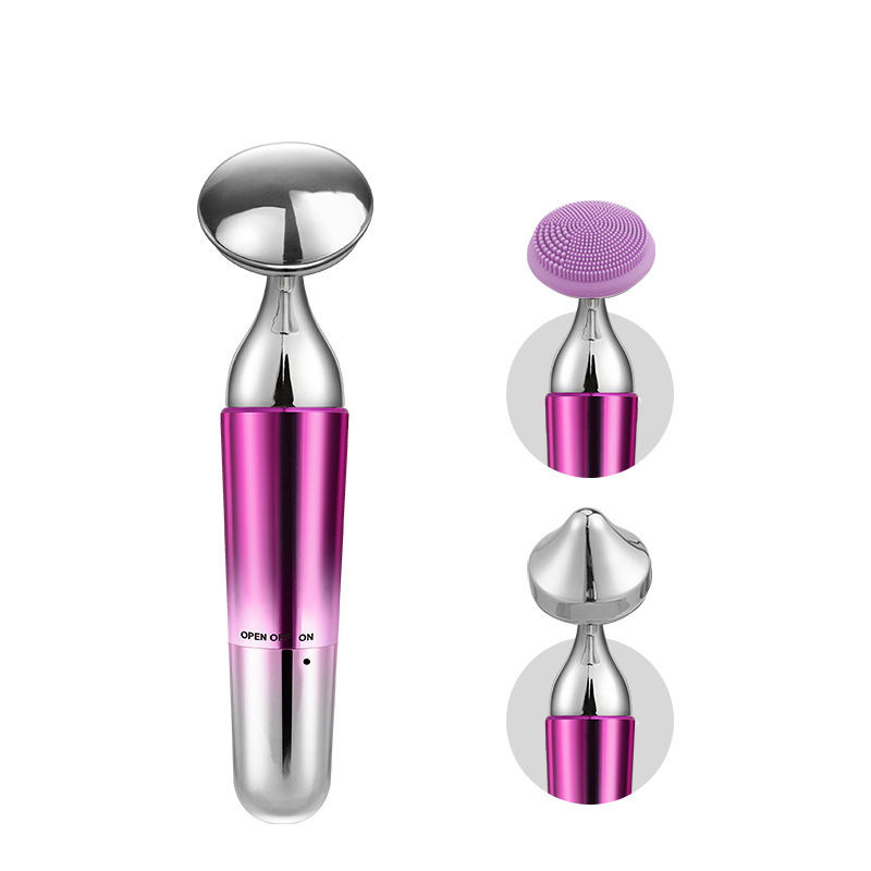 Low-Price Hot-Selling 3 in 1 Household Facial Tightening &amp; Slimming Ultrasonic Beauty Device