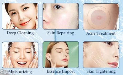 14 in 1 Multifunction Facial Oxygen Deep Cleaning Machine Skin Care Facial Dermabrasion Machine