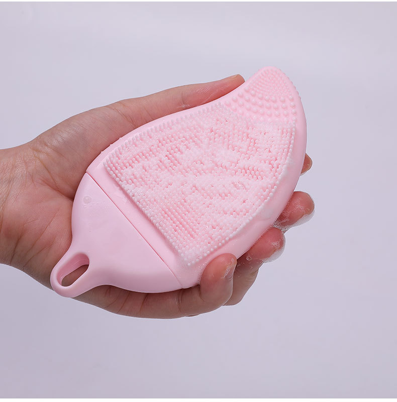 Silicone Facial Cleansing, Blackhead Removal, Hair Washing, Massage &amp; Nasal Cleansing Soft Brush