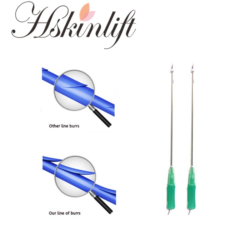 Fishbone Cog Lifting Threads Hilos 18g 100mm Molding Pcl Pdo Thread Face Wires Lifting