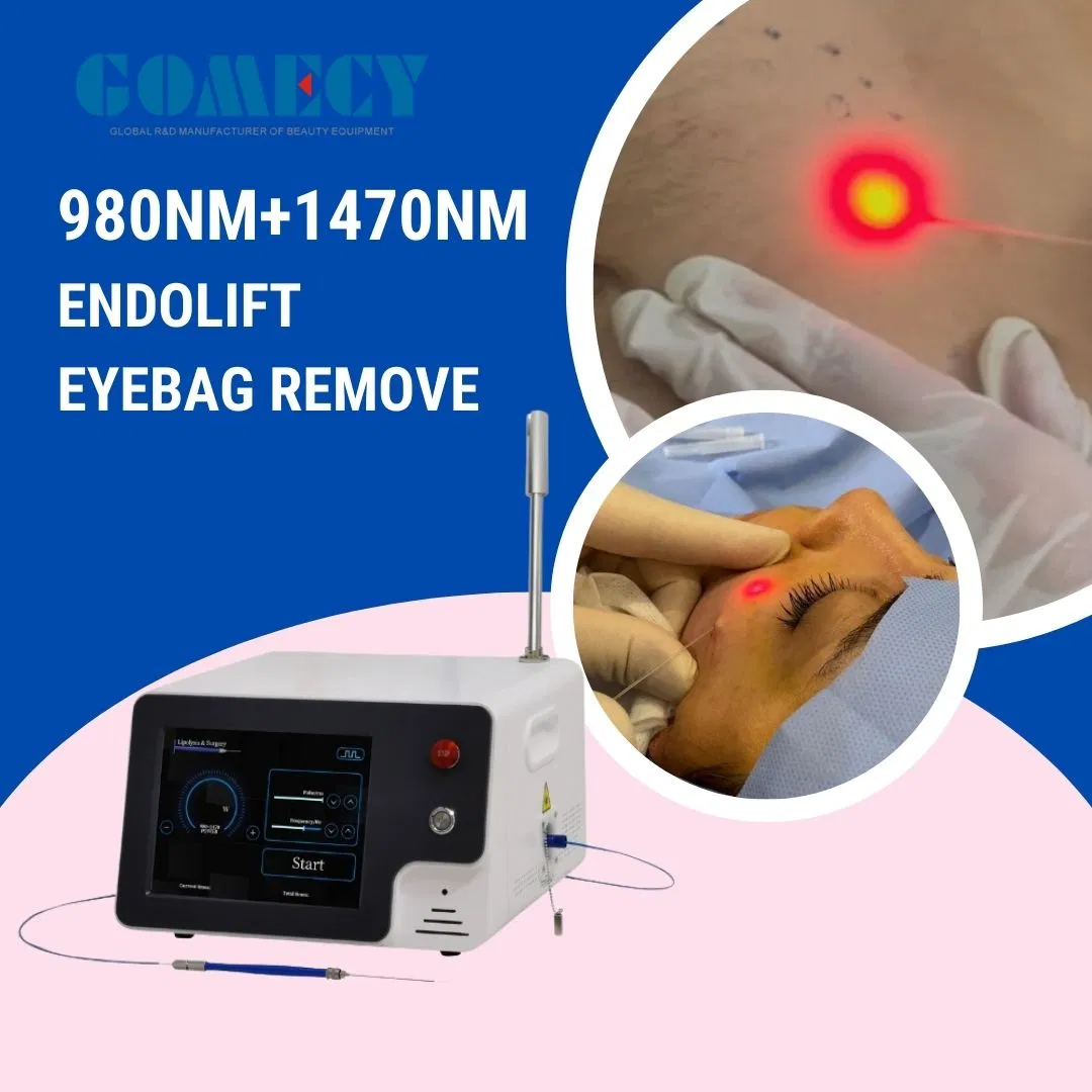 Portable 1470nm+980nm Laser Lifting Fat Reduce Beauty Equipment Liposuction Endolift