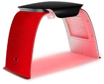 Portable PDT LED Light Therapy for Facial Skin Rejuvenation Red Light Therapy Device with Spray