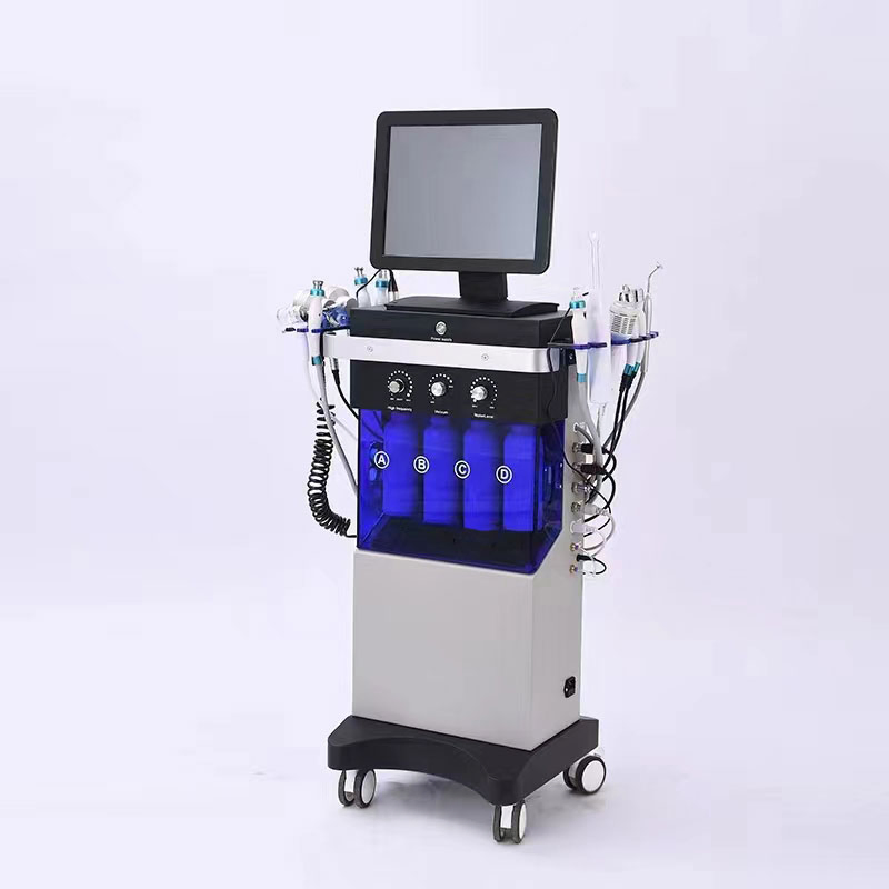 14 in 1 Multifunction Facial Oxygen Deep Cleaning Machine Skin Care Facial Dermabrasion Machine