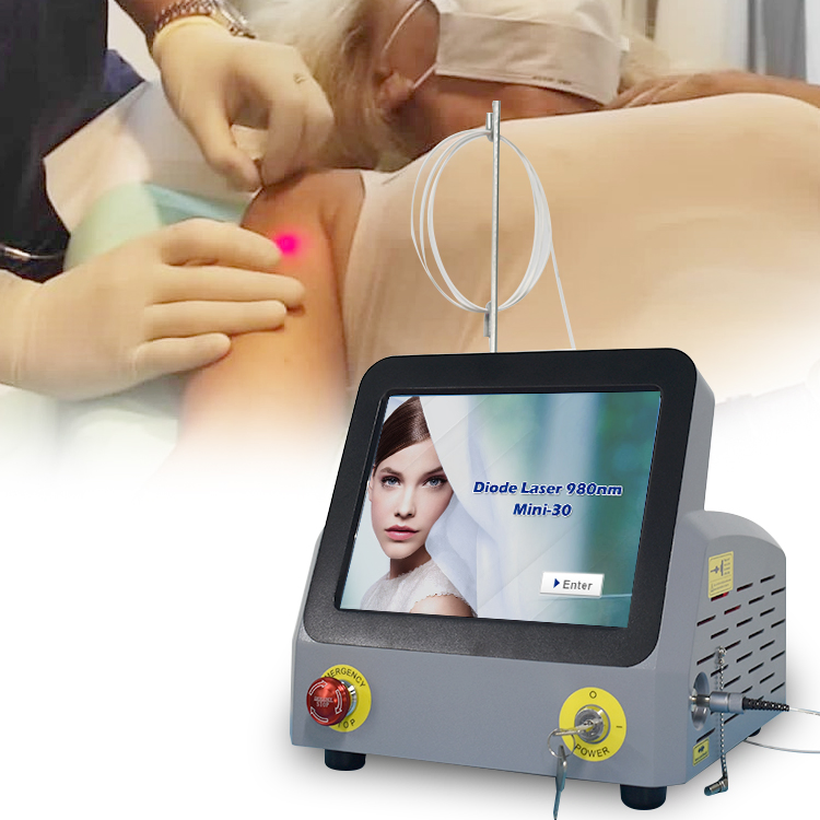 Vaser Liposuction Equipment 980nm Diode Laser Lipolysis Skin Rejuvenation Removal Eye Wrinkles Endolaser Lifting