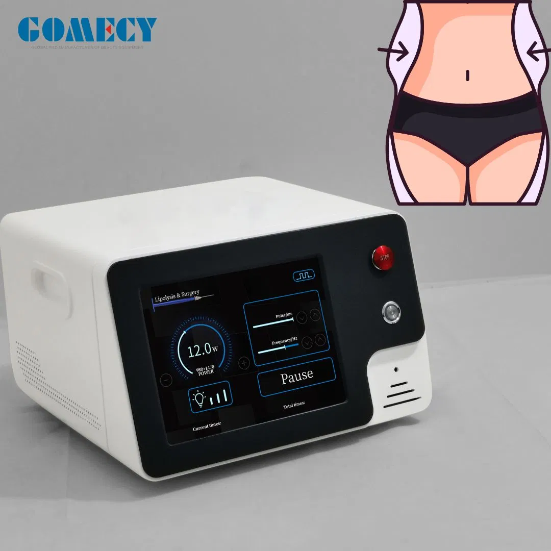 Endolift Laser 1470nm 980nm 1470nm Laser Liposuction Fat Loss Body Beauty Equipment