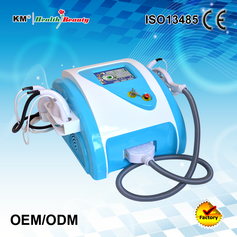 Multifunction Skin Care Machine with RF Radiofrequency+IPL+Elight+Cavitation