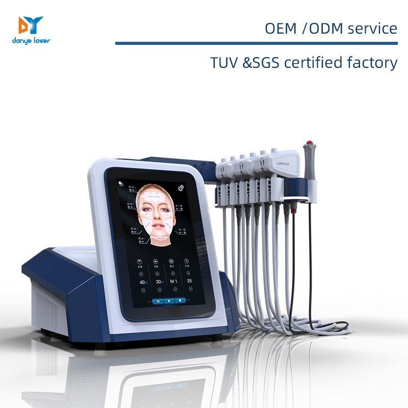 Radio Frequency Electromagnetic Face Shaping and Tightening Device EMS RF Lifting Facial Sculpting Machine