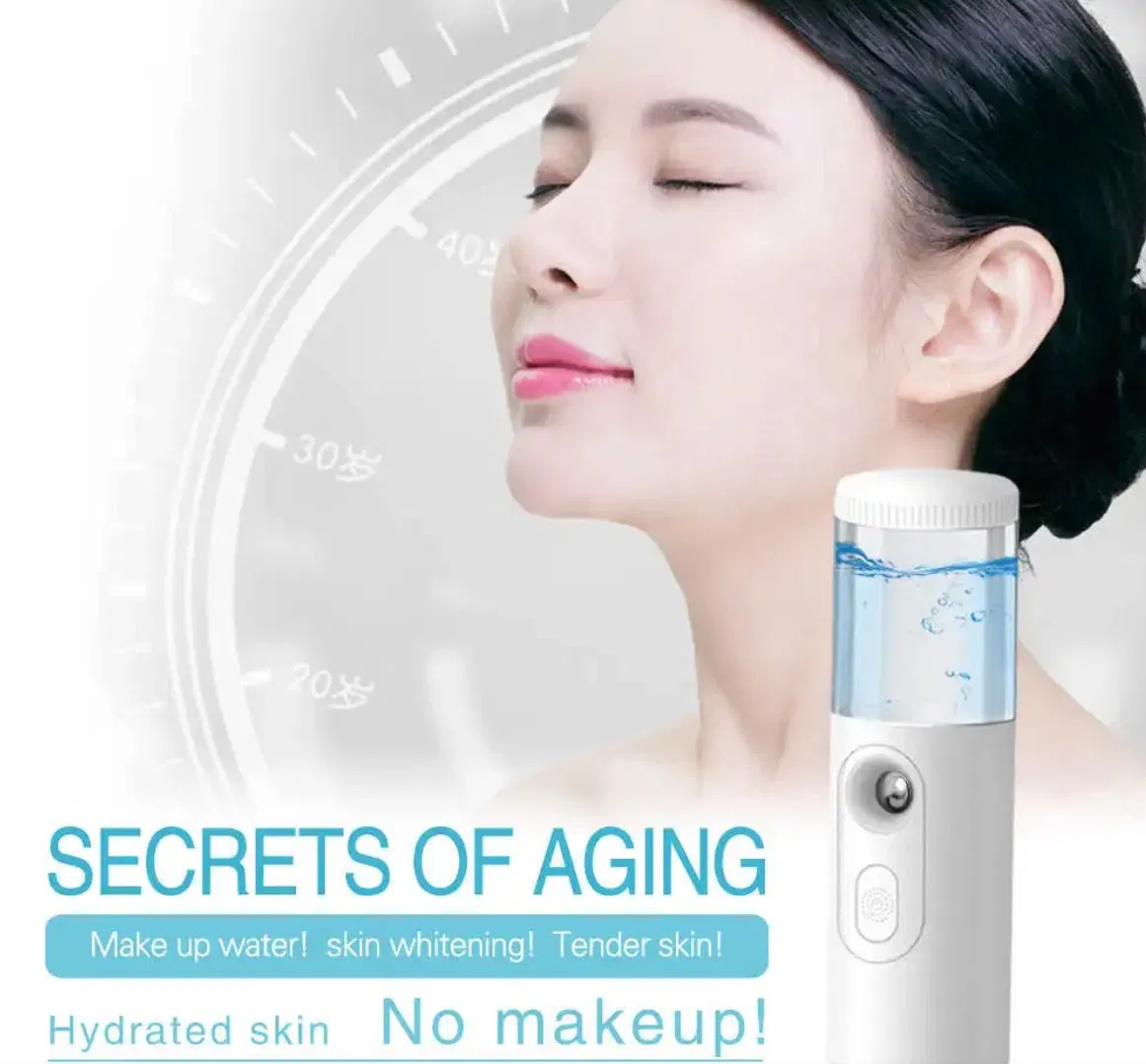 Oxygen Water Sprayer Jet Facial Skin Rejuvenation Care Moisturize Whiten Machine Nano Facial Sprayer Steamer Facial Mist Spray