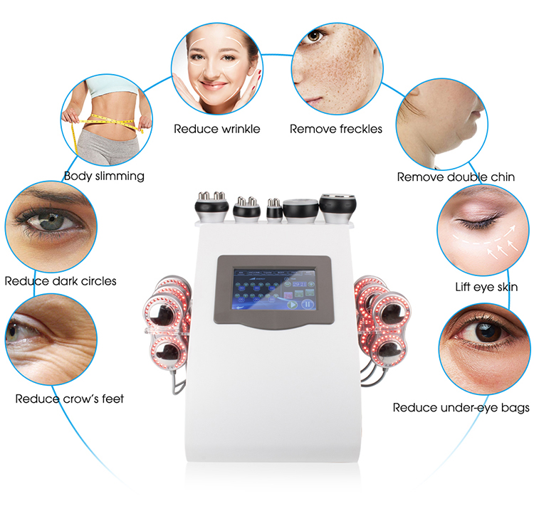 Portable Home Equipment Beauty Device 40K 80K Skin Tightening Facial and Full-Body Weight Loss Slimming Fat Reduction Machine