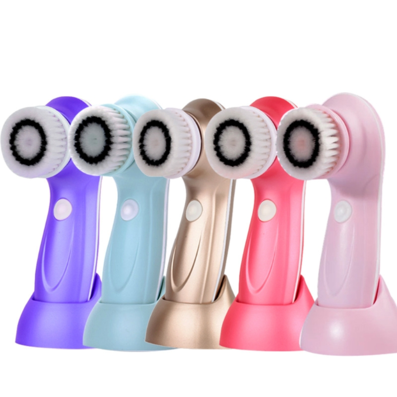 Flexible, Skin-Nurturing, Antibacterial and Deep-Pore Cleansing Facial Cleansing Brush