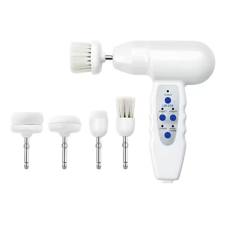Home Use 5 in 1 Electric Facial Cleansing Mini Brush Skin Deep Clean Device for Personal Care