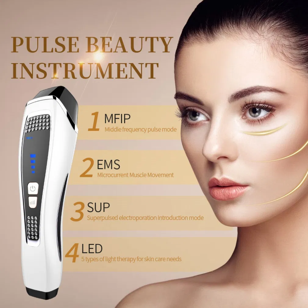 Skin Care EMS Facial Lifting Anti-Aging Face Massager Beauty Device