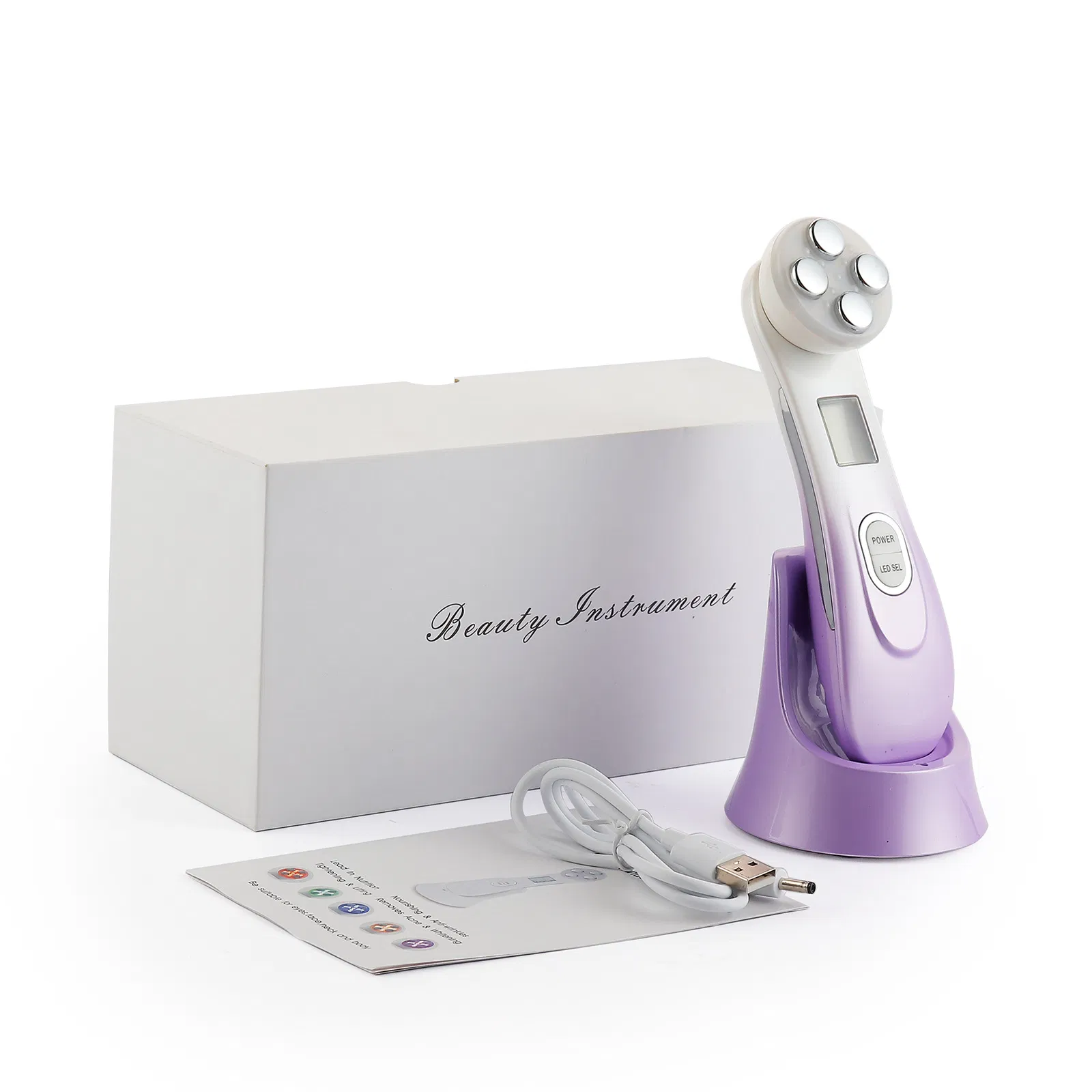 EMS Massager Skin Care LED Anti Wrinkle Face Lift Machine Facial Beauty Device for Lifting Tighten Skin