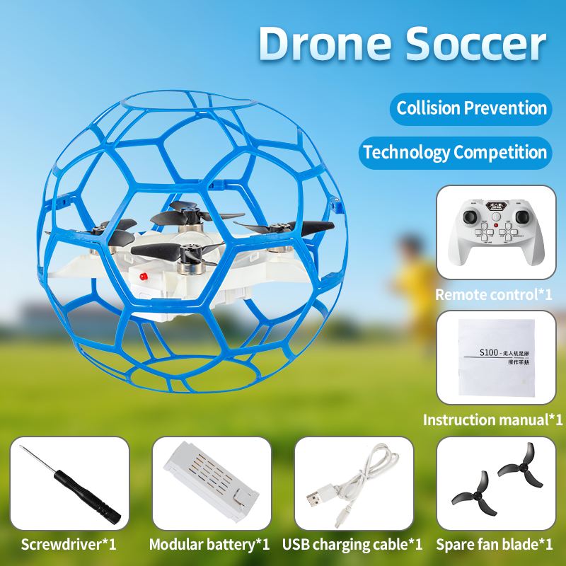 Programmable RC Quadcopter Football Drone STEM Coding Flight for Kids Educational Learning and Technology Training