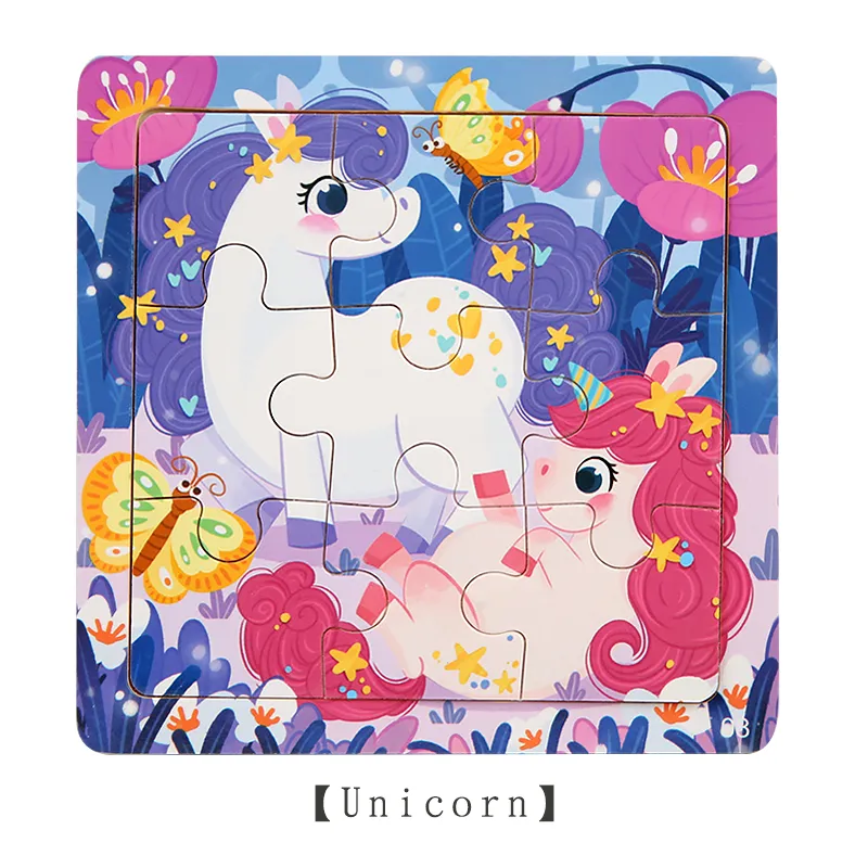 Children's Wooden Jigsaw Puzzle Details