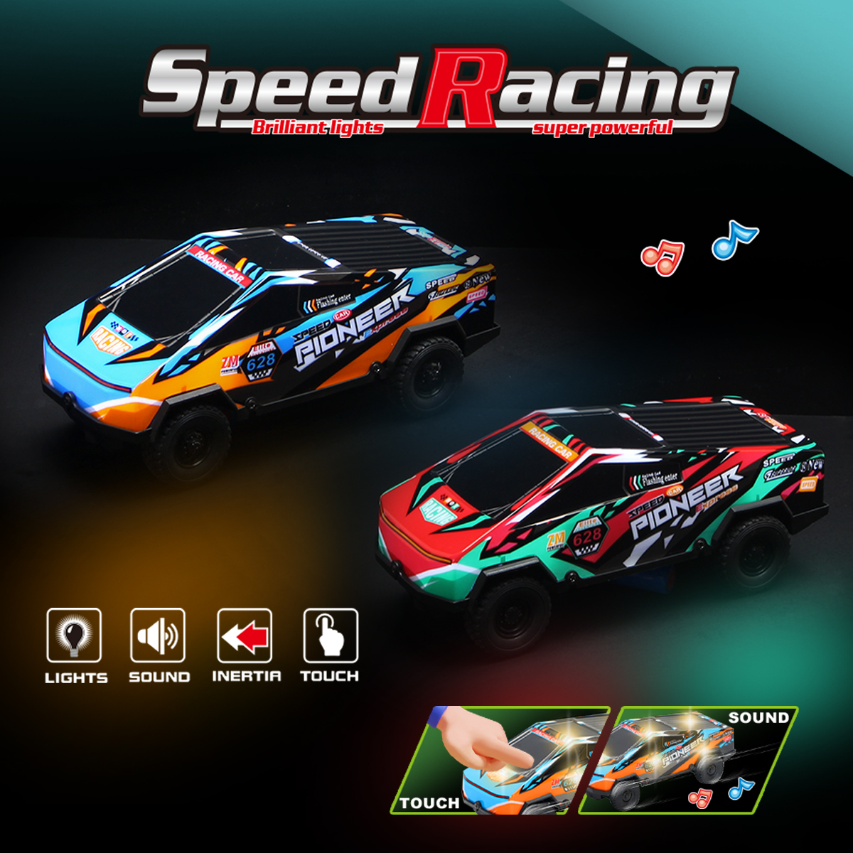 Inertial Car Toy View 4