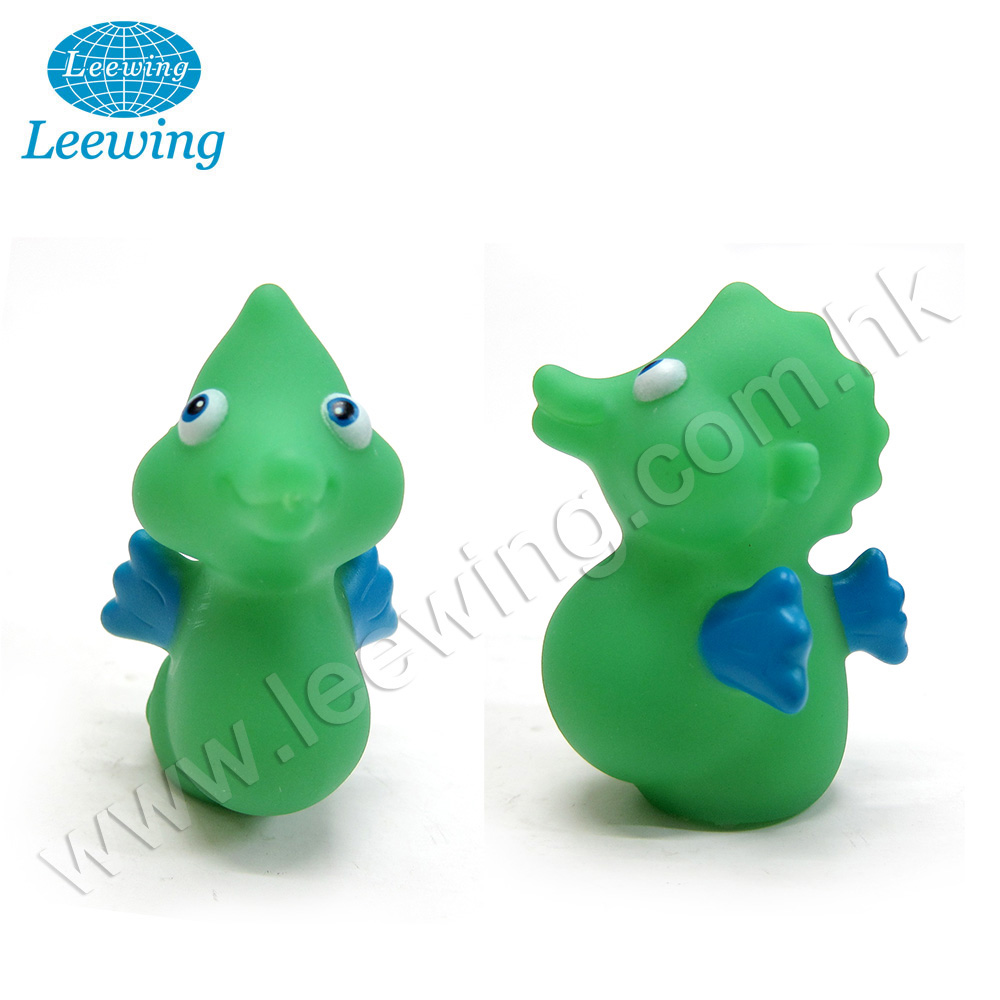 Education Small Rubber Blue Whale Bath Squirt Toy