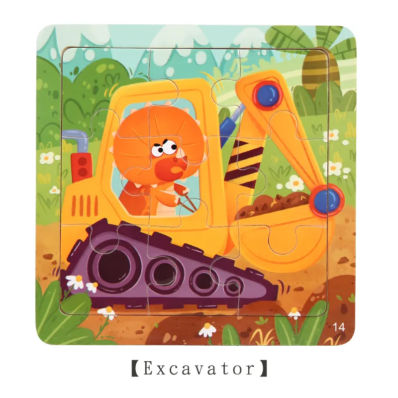 Children's Wooden Jigsaw Puzzle Printing Quality