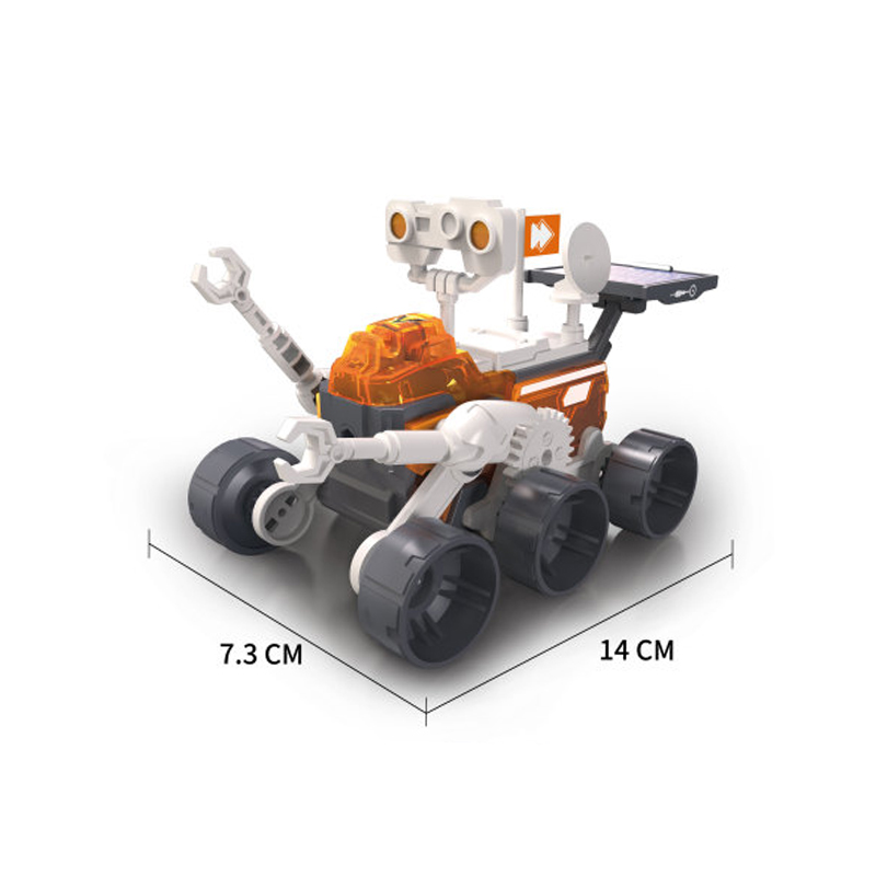 New Energy Science Experiment DIY Assembling Intelligent Programming Space Robot Building Blocks 4 Optional Toys for Ages 8+