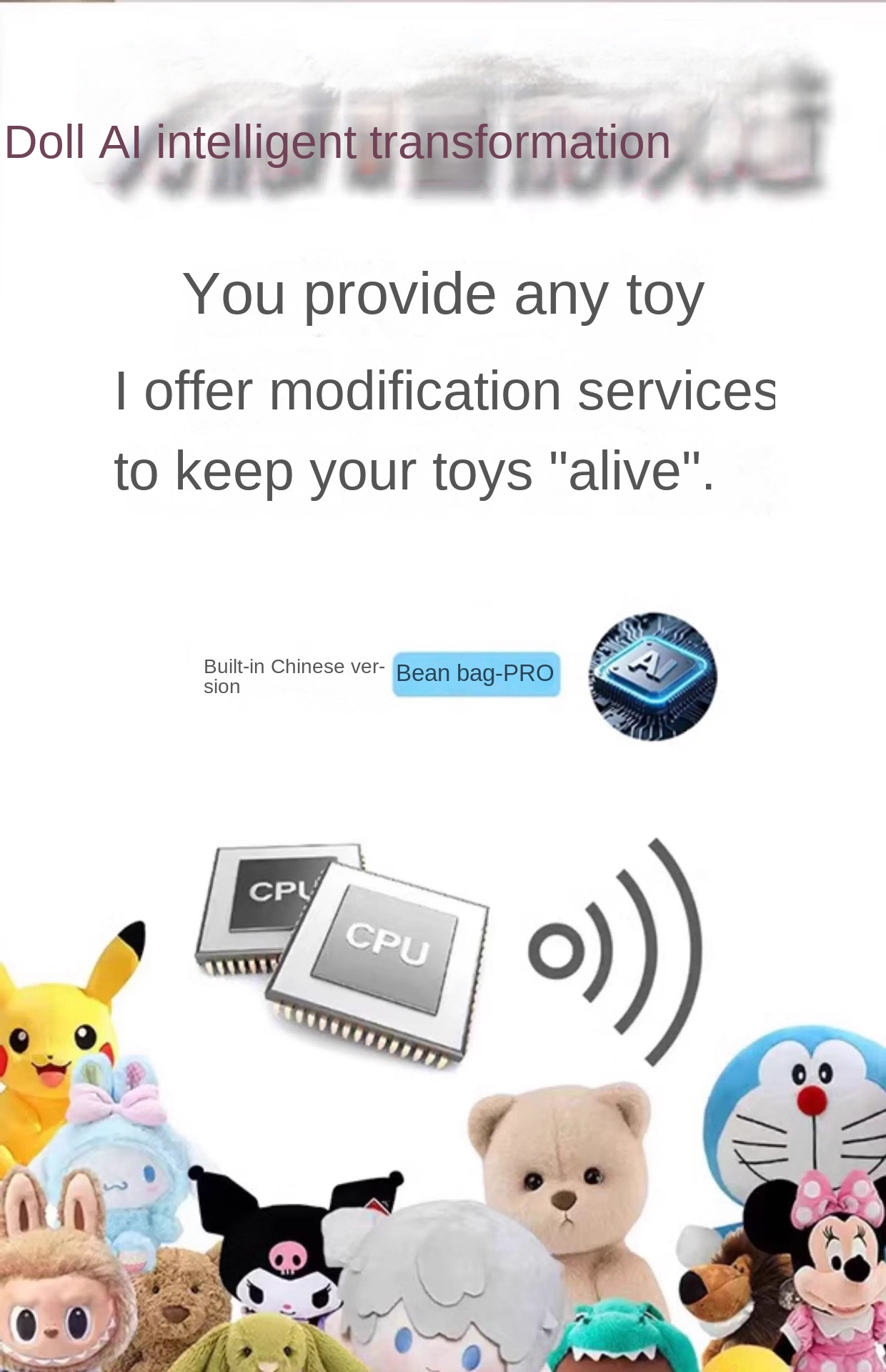 Smart AI Plush Toy Feature Show 6