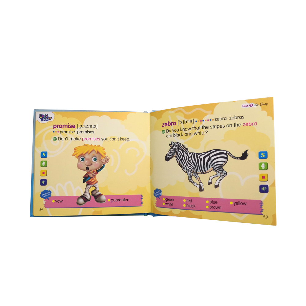 Plastic Touch &amp; Talk Pen Preschool Musical Educational Toy for Learning English Vocabulary Battery Operated