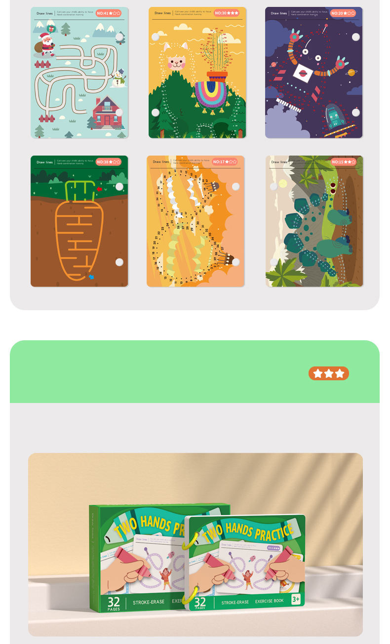 Writing Tracing Cards details 8