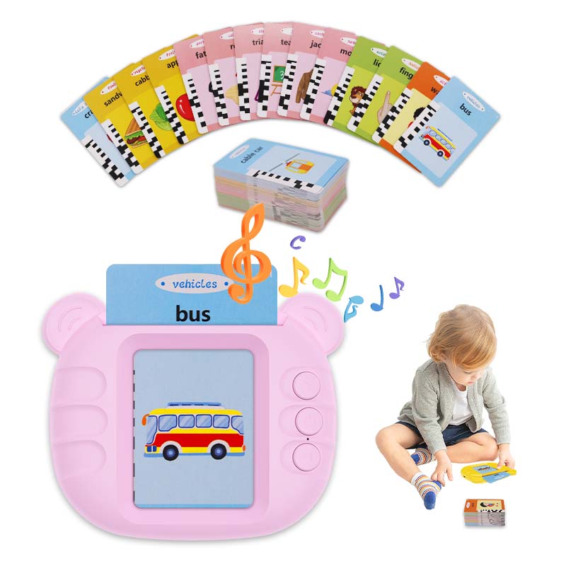 Customizable Language 112-Card/Word Talking Flash Cards Early Education Learning Machine For Toddlers And Kids