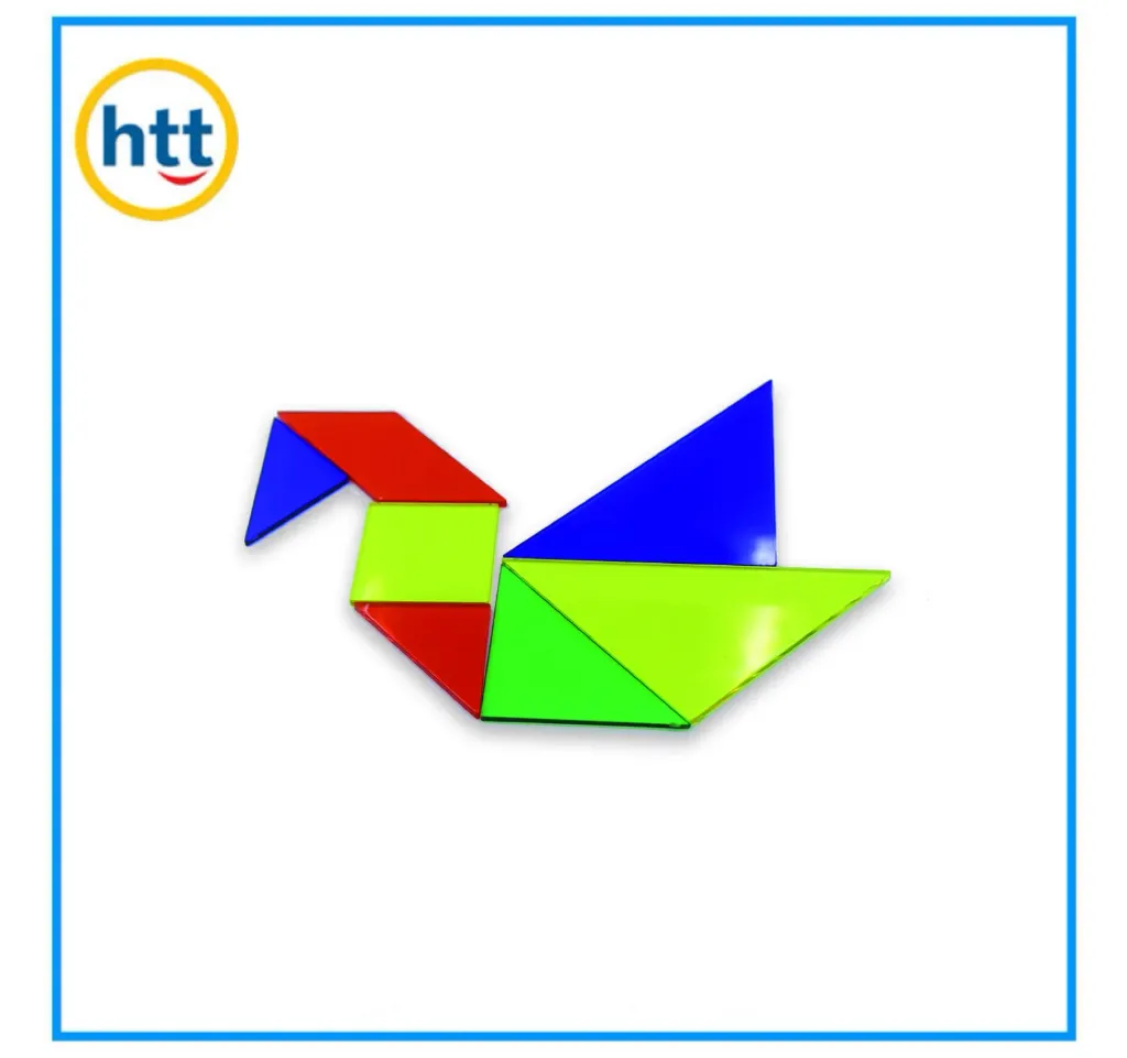 Tangrams Set Learning Educational Toys Plastic Puzzle Kids Learning Toys