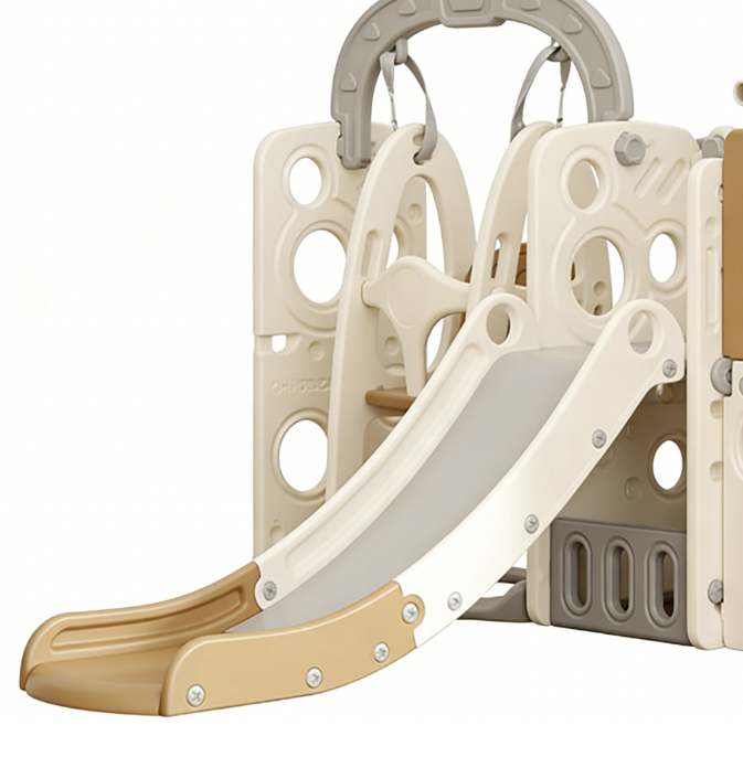 Feelkids Elf Slide Combination Baby Toys Play House Children's Playground Indoor Equipment Plastic Swing Slides Sports Park Home