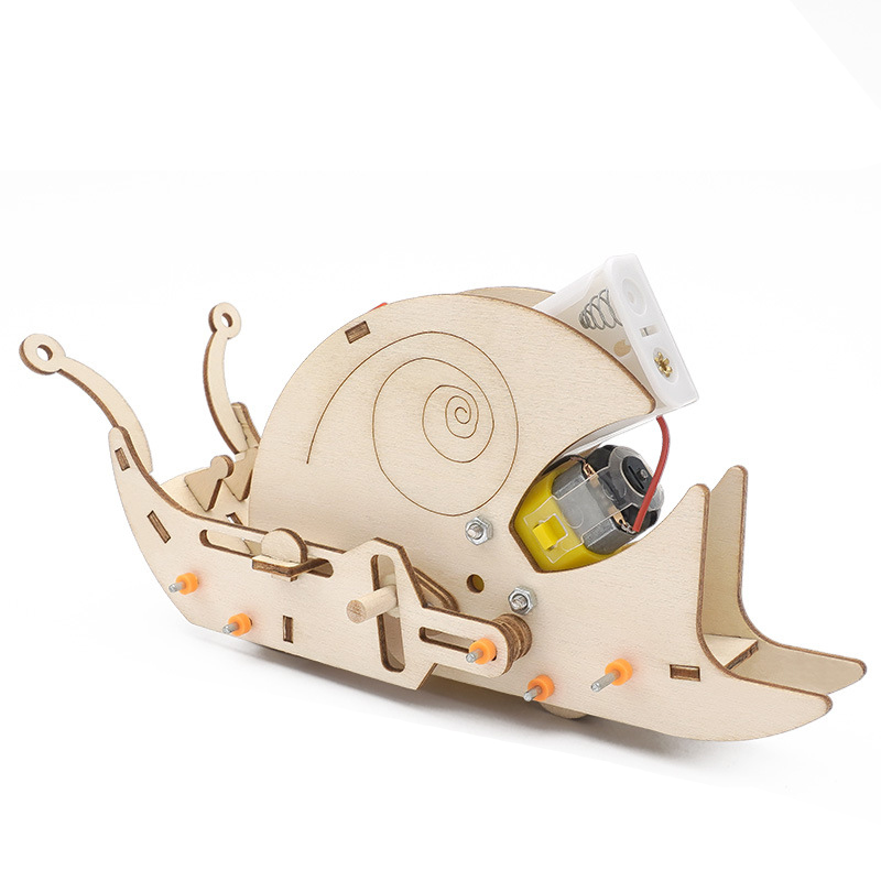 Hot Selling Wooden Robotic Building Kit Stem Electric Projects Engineering Set Diy Stem Science Toy For School