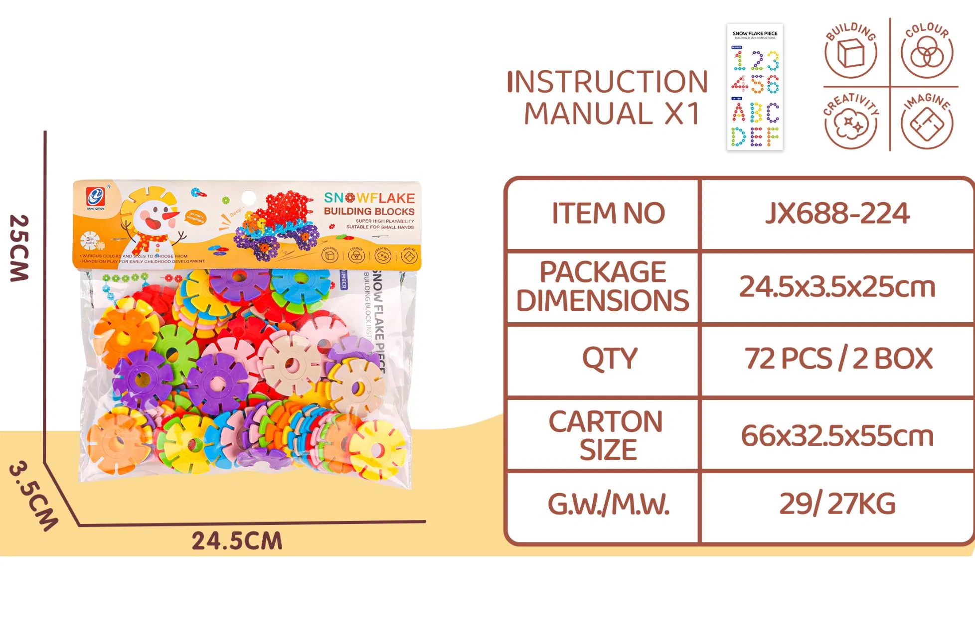 Building Chips Interlocking Disc Construction Blocks Learning Early Education Toy Engineering Playset Child Brain Development for Toddlers Girls Boys Kids Age 3