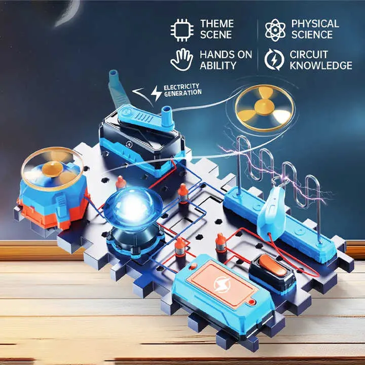 Educational Toy Stem Science Kit Experiment Set DIY Electronic Building Blocks Toys