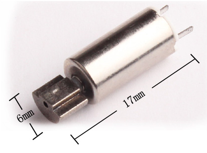 1.5v Dia 6mm length 12mm DC Vibration motor